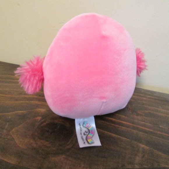 Squishmallows Cookie the Flamingo Plush 5" Kellytoy Pink Soft Stuffed Animal - Picture 2 of 4